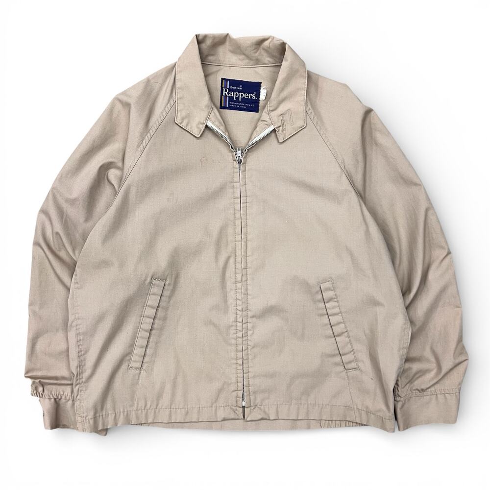 True Vintage Dee Cee Rappers Harrington Jacket Workwear USA Made Bomber Talon